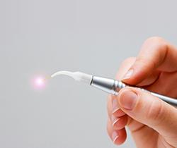 Soft tissue laser dentistry hand tool